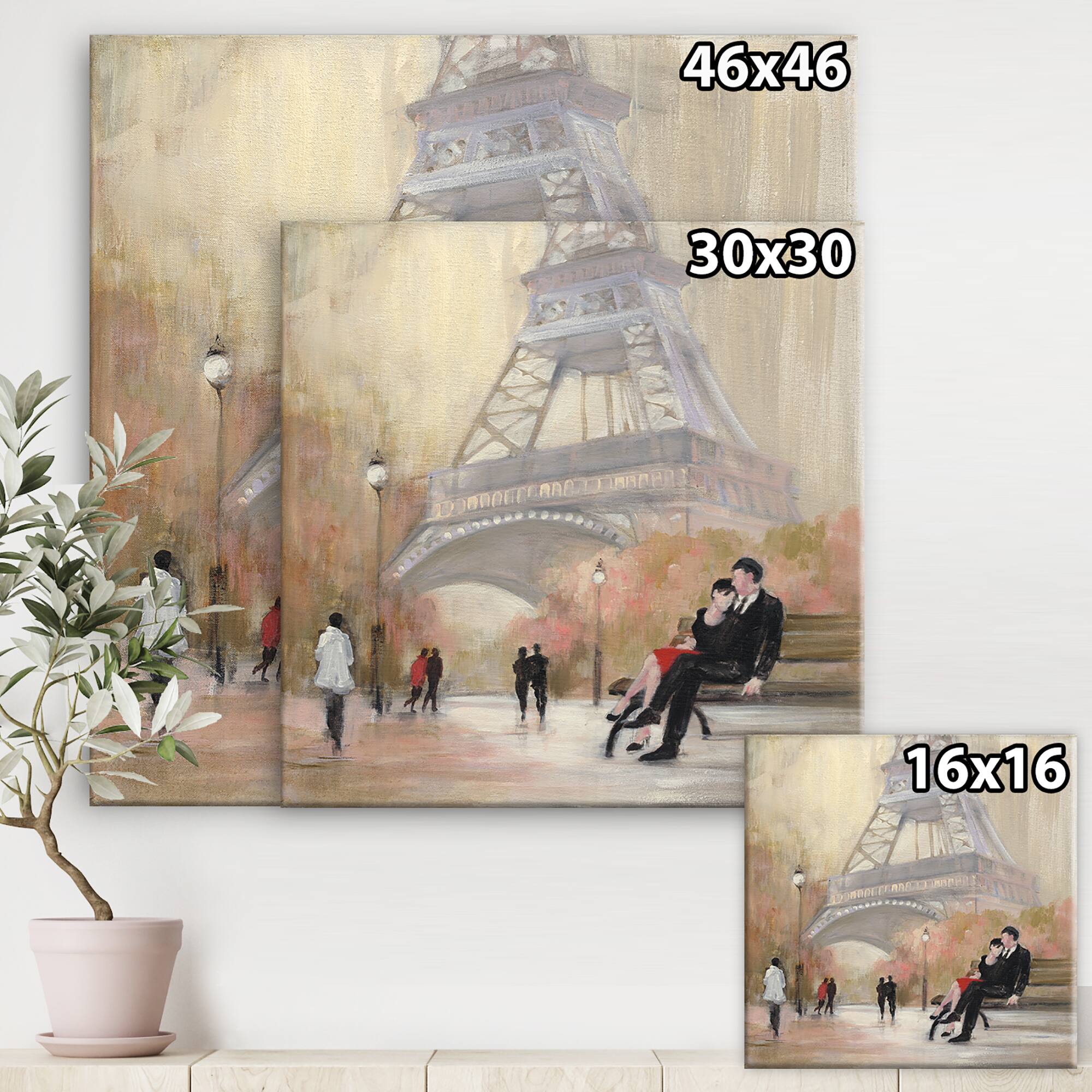 Designart - Love in Paris VI